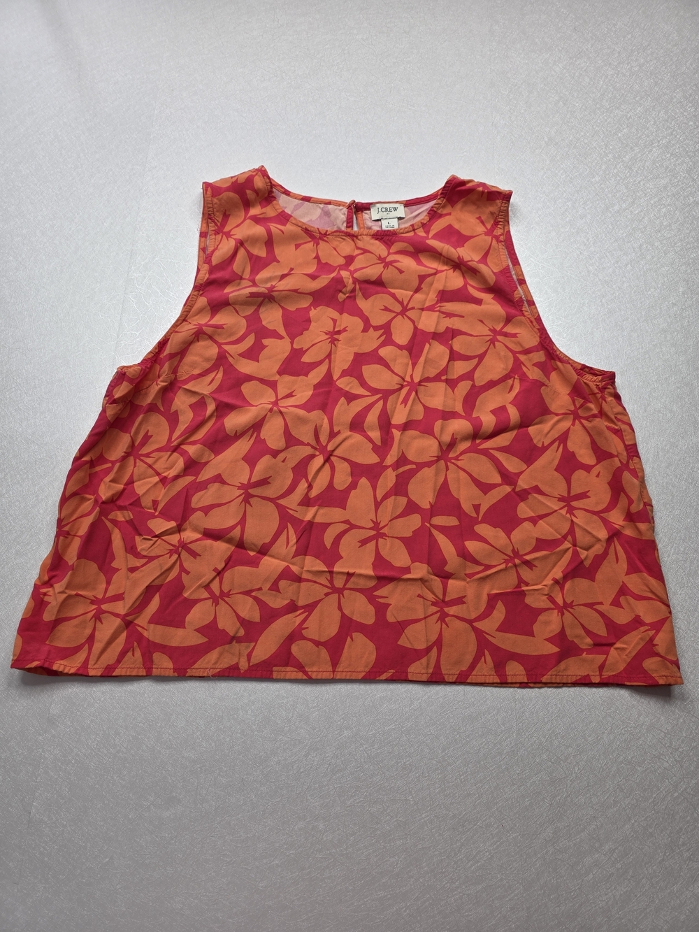 J.Crew Tropical Floral Tank Top